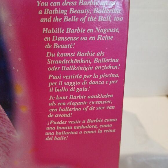 VTG Barbie 3 Looks Barbie, 3 Outfits in One 12339 Mattel 1994 Never Out Of Box - Picture 13 of 16